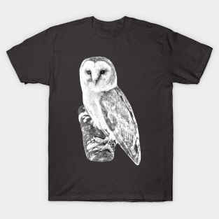 European Barn Owl T-Shirt